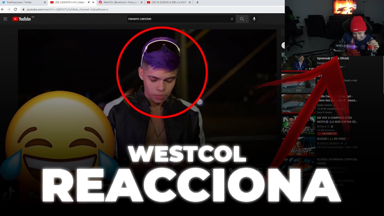 Westcol reacciona a la canción de Navarro 😂
