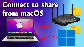 Connect to Router USB SMB share or Windows share from Mac OS