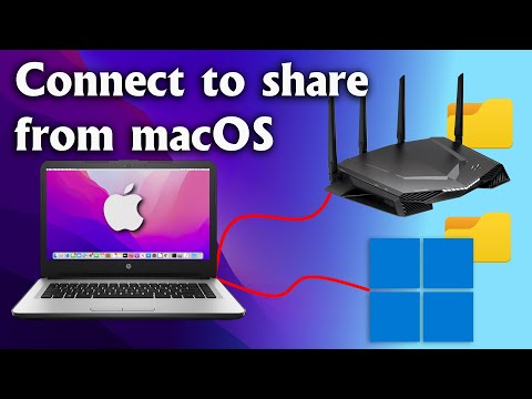 Connect to Router USB SMB share or Windows share from Mac OS