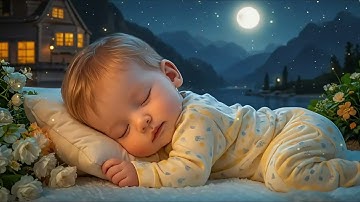 Overcome Insomnia in 3 Minutes 😴 Mozart & Brahms Lullaby | Baby Sleep Music for Sweet Dreams 💖