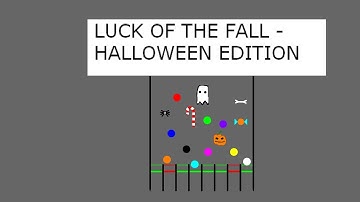 Luck Of The Fall - Halloween Edition - Algodoo Marble Race