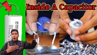 😱 पंखा कंडेनसर के अंदर का राज What Is Inside A Capacitor | Fan Capacitor Ke Andar Kya Hota Hai
