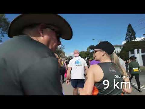 City2Surf 2024 walk timelapse in 4K