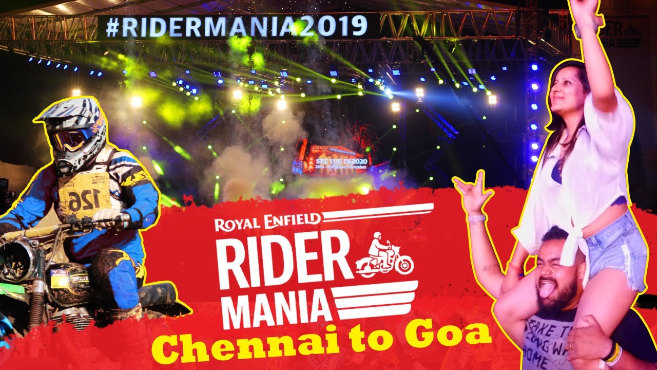 Motoverse Royal Enfield Rider Mania | Rider Mania Goa | Chennai to Goa ...