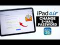How to Change Email Password on iPad Air M4 - Apple ID Password (iPadOS 26)