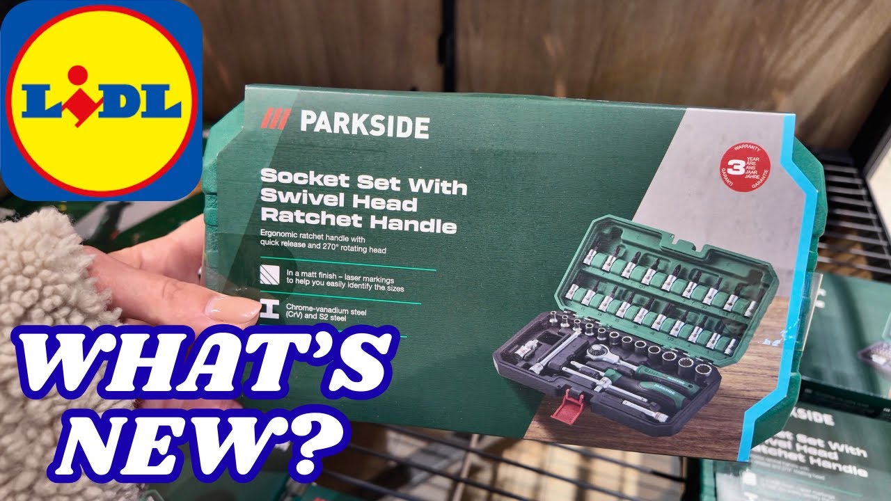 What's New in Middle of LIDL - NEW PARKSIDE Tools - 29 January 2026