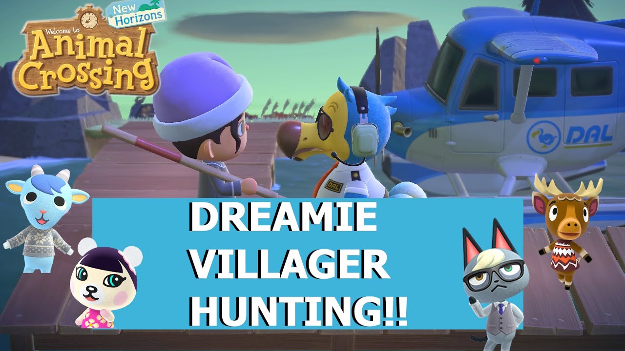 ACNH Dreamie Villager Hunting! (did we find someone?!) YouTube