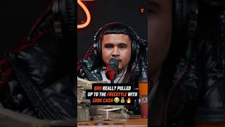 BRO REALLY PULLED UP WITH $100K CASH TO THE FREESTYLE 😭💰🔥