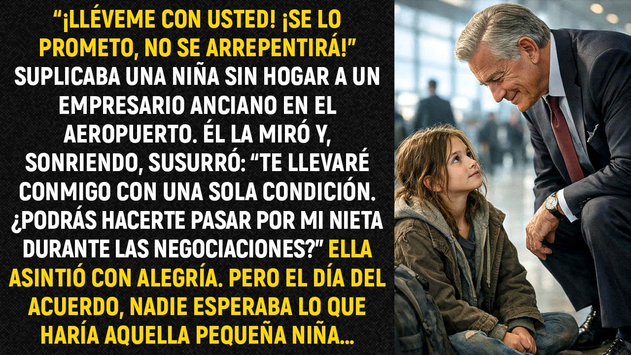 “¡Lléveme con usted! ¡Se lo prometo, no se arrepentirá!” suplicaba una niña sin hogar...