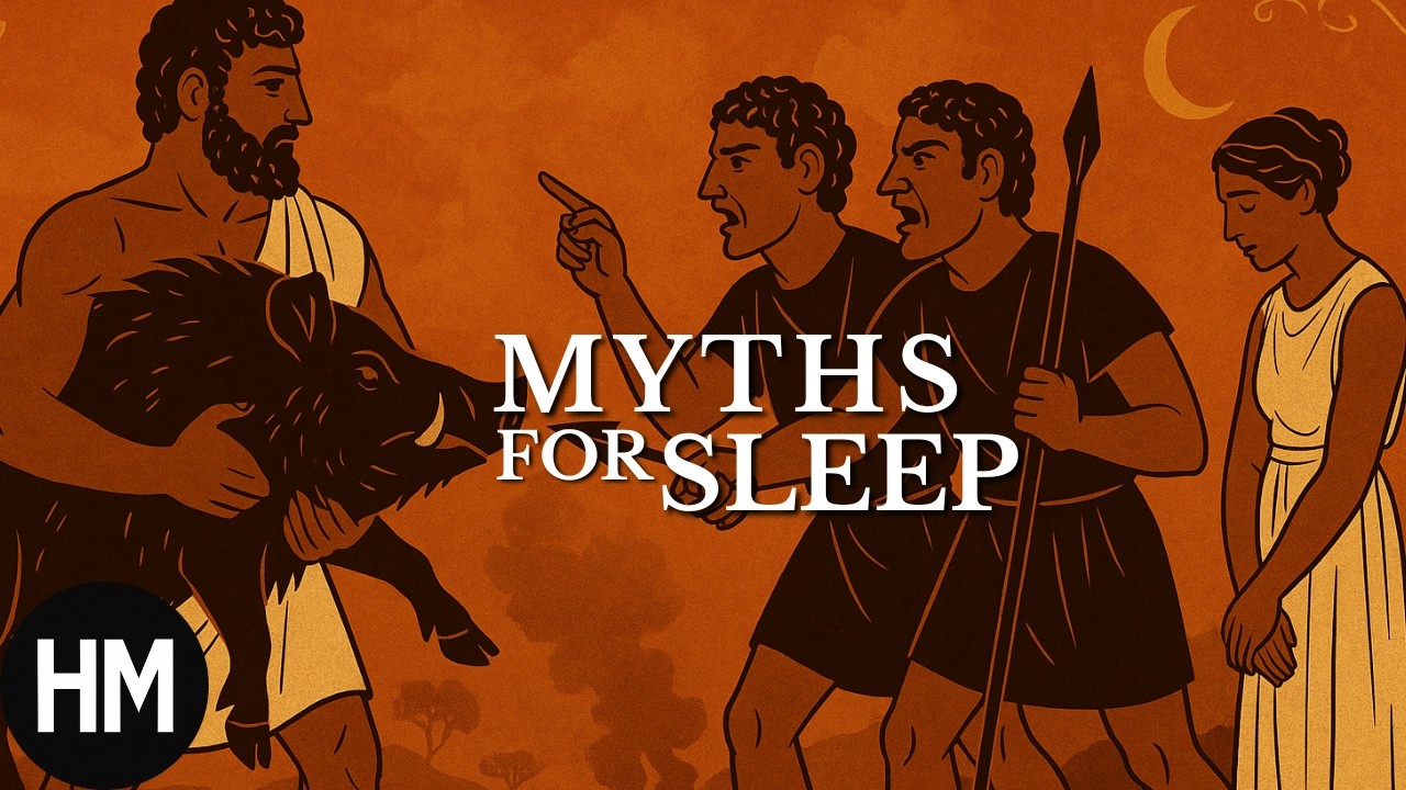 The Hunt That Turned Heroes Into Murderers | Calydonian Boar Hunt | Greek Mythology For Sleep