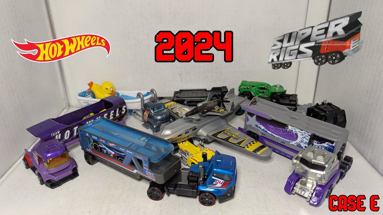 2024 Hot Wheels Super Rigs Case E Unboxing And Review