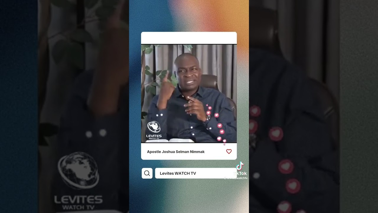 message title: The power of Thanksgiving by Apostle Joshua Selman