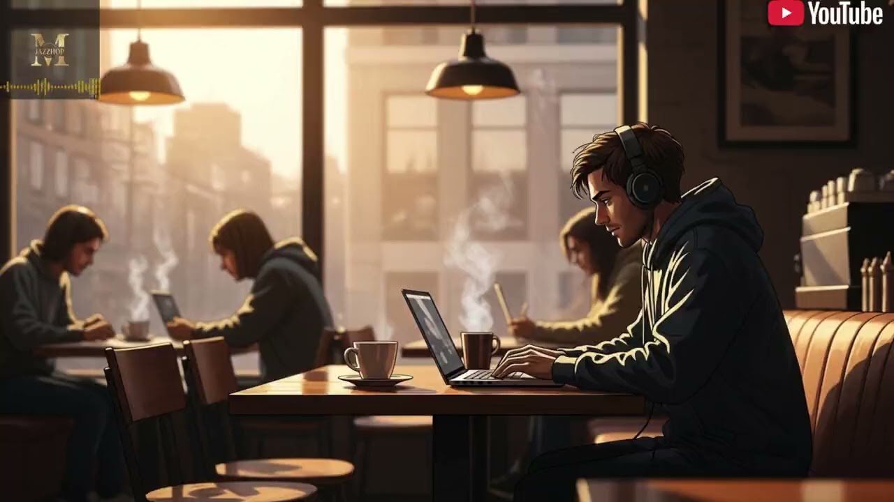 Cozy Cafe Jazzhop ☕ Study & Creative Beats