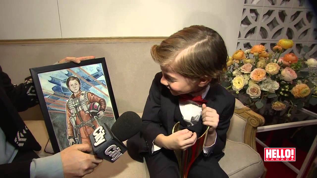 Jacob Tremblay Gets A Special Gift From Hello Canada Youtube