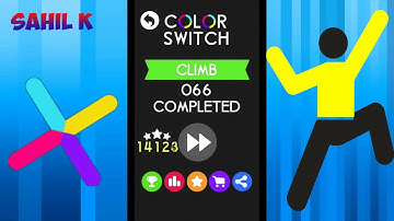 Color Switch Climb Level 66 To 70 Full Gameplay