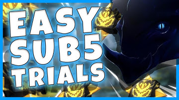 Dauntless Pangar trials - EASIEST sub 5 build and guide