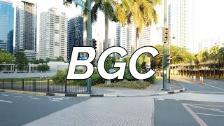 [4k] BGC, Beautiful Sunday Walk | Philippines | Walking Tour