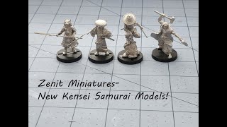 Zenit Miniatures- New samurai models for Kensei! screenshot 2