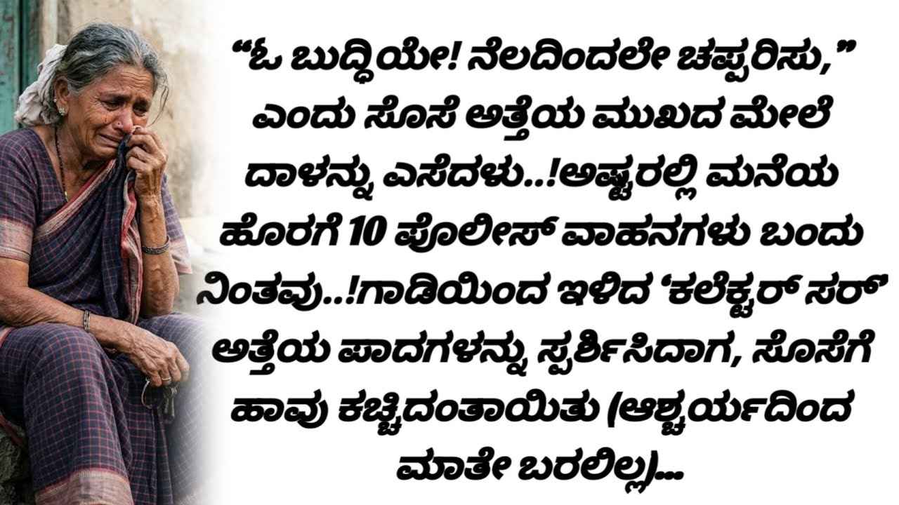 “Lick It Off the Floor!” – Daughter-in-Law Humiliates Mother-in-Law… Then 10 Police Cars Arrive!