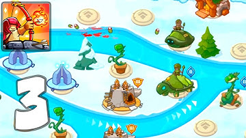 Defense Legend: myth TD - Mobile Gameplay Walkthrough Part 3 (iOS, Android)