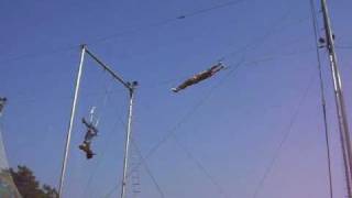Tony Steele Layout Catch. flying trapeze