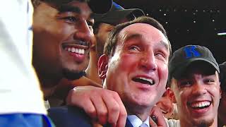 Coach K's tribute video for his final game at Cameron Indoor. Chills.
