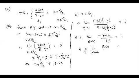 continuity and differentiability ex.5.1 problems from 22 to 34