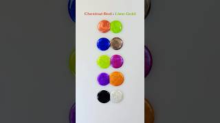 Get Ready For A Colorful Surprise Mixing 10 Bold Colors Into 5 Mesmerizing Shades