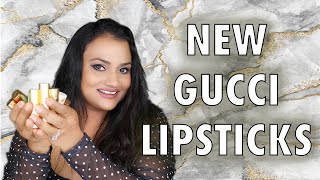 GUCCI LIPSTICKS ROUGE À LÈVRES | REVIEW + LIP SWATCHES