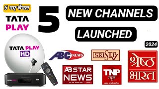 5 New Channels Launched On Tata Play Tata Play Added 5 New Channels On 25 April 2024