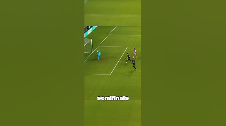 Lionel Messi once again proved he's the GOAT #football
