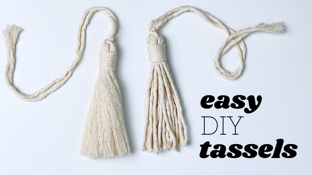 TASSELS (7 easy ways to make them) - SewGuide