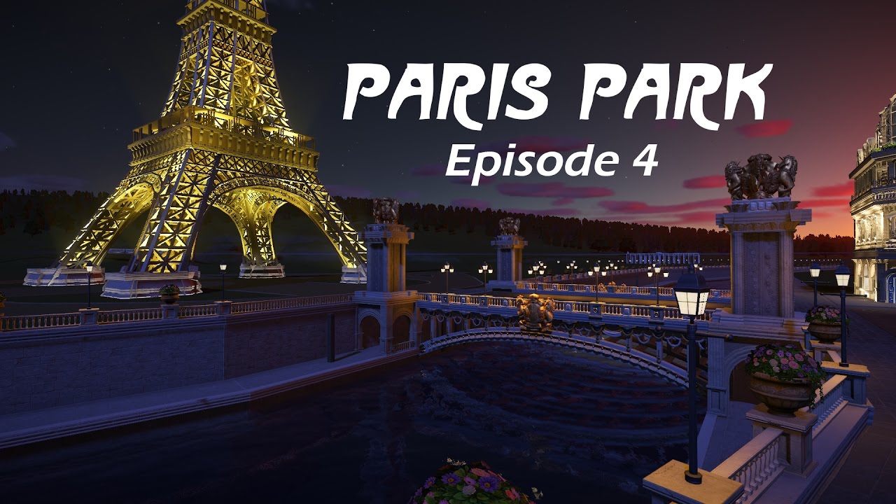 Coaster Paris Park Episode 4 / Eiffel Tower and Parisian