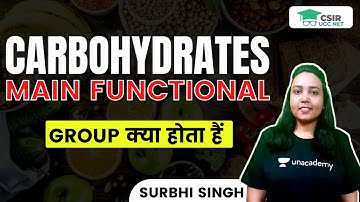 Carbohydrates main Functional Group kya hota hain