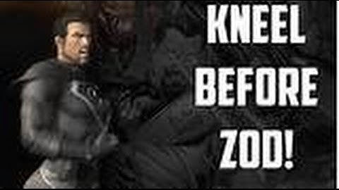 Injustice: Zod Combo Tutorial Preview