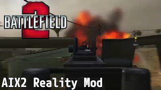 Battlefield 2 | AIX2 Reality Mod | 5 minutes Gameplay ( Take 2 )