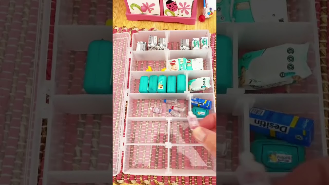 Organizing my tiny baby stuff ￼