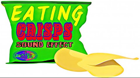 Eating Potato Chips Crunch Sound Effect / Sound of a Person Eating Crisps / No Copyright