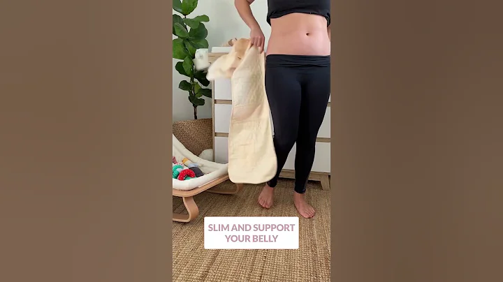 How to wear your Postpartum Belly Band