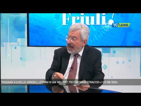 PASSAGGI A LIVELLO, HONSELL: «FIRMAI IO GIA' NEL 2017, POI FONTANINI STRACCIO'» | 03/09/2024