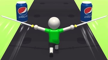 Twin Blade Slicer - Very Satisfying and Relaxing Gameplay