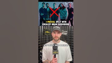 I Prevail split with vocalist Brian Burkheiser #iprevail #metalcore #rock #metal #metalhead