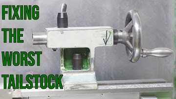 Mini lathe tailstock centering- Overhauling the 7x12 Minilathe - Episode 31 || RotarySMP