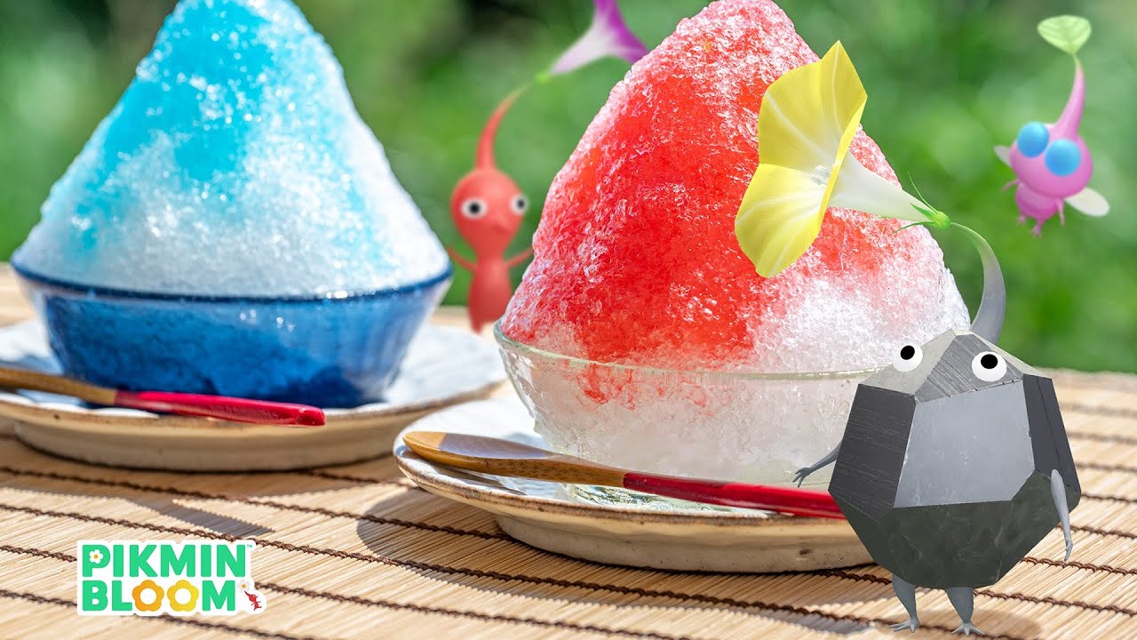 New event starts! I want some shaved ice Pikmin, so I'm walking