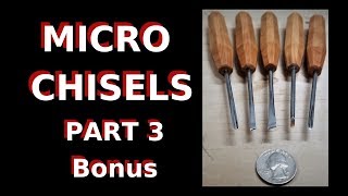 Micro chisels at work