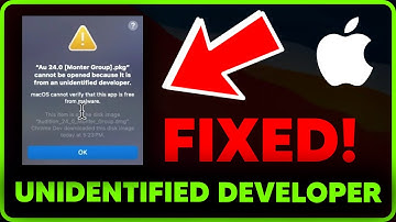 How to fix App cannot be opened because it is from an unidentified developer | Mac Error 2024