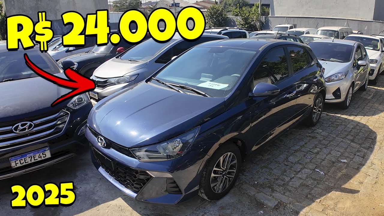 MAIS DE 150 CARROS NESSE LEILÃO! Você não vai acreditar nos preços