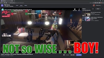 WISEGUY Reacts to TONY saying F*** the Puppet Master | NoPixel REDLINE RP