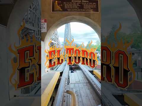Front row on El Toro, ¡Olé!