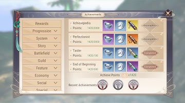 Perfect World mobile [50 hidden quest achievement]